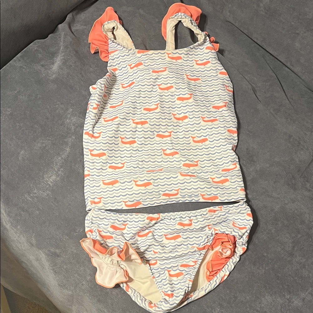 Serendipity Whale Print Swimsuit Set